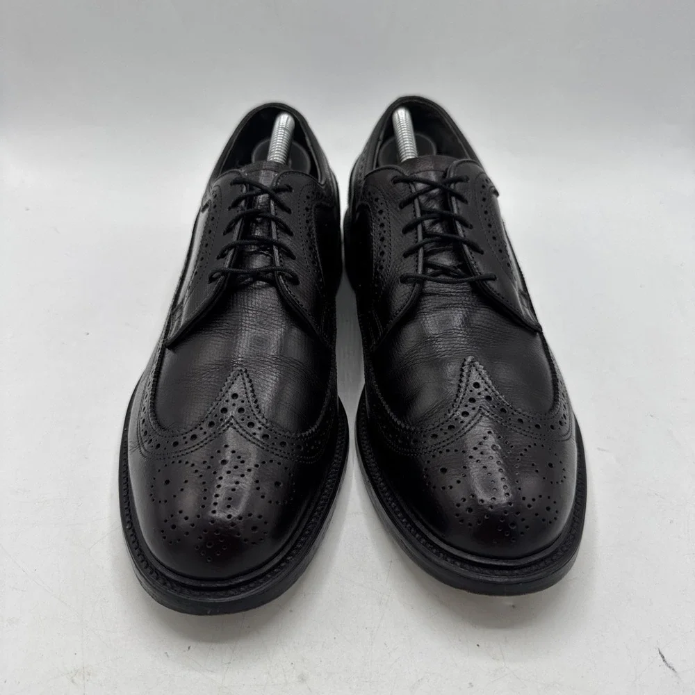 Executive Imperials Wingtip Oxford Dress Shoes Mens 9.5‎ Oxblood Leather Brogue
